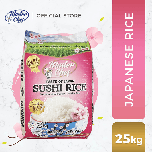Master Chef Premium Japonica Rice 25kg